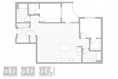 B4 floor plan at Neon Local